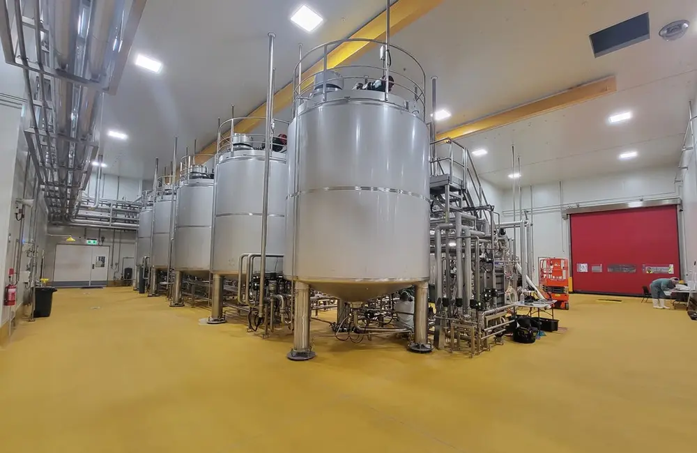 Complex Industrial Food Manufacturing Facility